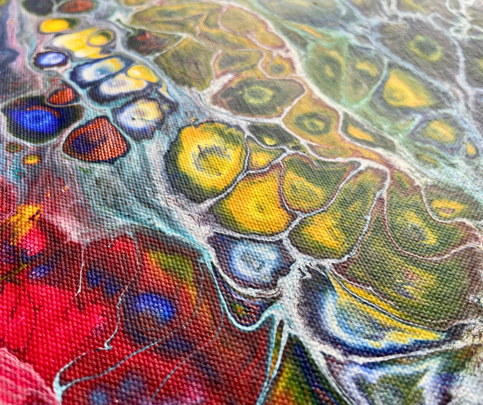 Pouring Malkurs 2024 in Heiligenwald - JanisColorArt